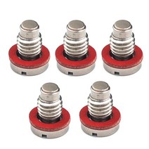 ATV 보트 부품 호환 90340-08m04 yamaha mercury tohatsu 선외기 엔진 용 스테인레스 스틸 플러그 나사 22-953683 332-60005-2, 5개