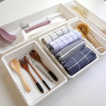 싱크대서랍정리 커트러리보관함 수저 정리함 트레이, XL