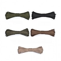 mh_등산 밧줄 빨래줄 텐트줄 로프 현수막끈 캠핑 구조줄 다용도, 다용도로프 카모