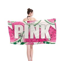 여름타올 물놀이 목욕비치타월 비치타월 타월 샤워 물놀이수건 판촉 극세사 바캉스 수영 목욕타올 대형수건, 트로피컬-G384LBBI009