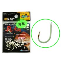 마루후지 참돔 야광 바늘 돌돔 부시리 삼치 우럭 광어 감성돔 낚시 바늘, 마루 감성돔야광바늘5