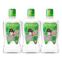 동아제약 가그린 어린이용 사과맛 380ml, 3개