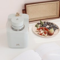 소프트아이스크림 기계 제조기 요거트 젤라또 비건 터키아이스크림 가정용, 화이트