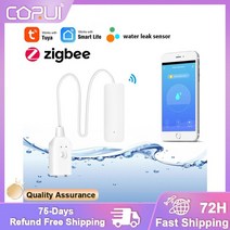 누수 탐지기 zigbee 홈 경보 감지기 smart life wifi water, 6개