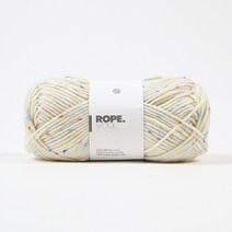 [앵콜스] 로프얀(10개+1개덤) 뜨개실 털실 방울실 겨울실, 01 크림트위드(낱개)