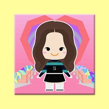 케이팝 미니돌 아이돌 패션스타일 캔버스 액자 인테리어 220221 뮤비 뮤직비디오, No.02
