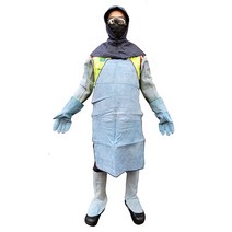 열에 강한 대형 롱 작업 용접 앞치마 가죽 우피, 7번 용접앞치마 가죽재질