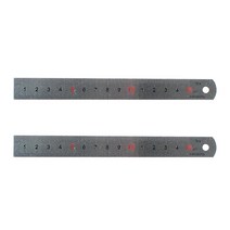 스테인리스 스틸 직자 15cm 각도기 스틸자 직각자 삼각자 재단자, 아이비스 스테인리스스틸 직자 15cm 1200