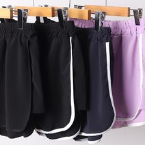 빅사이즈 옷 워터라인런닝숏팬츠 21D517C 여성의류