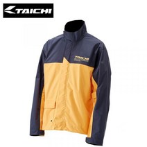 RS TAICHI 일본 수입 오토바이 레이싱 저지 분할 비옷 바지 통기성 장비 사계절 배달용 스쿠터 우비 판초우의 바이크, 옐로우 슈트