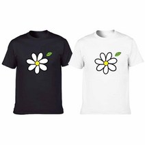 이지 디지털프린팅 인쇄티셔츠 커플티 반팔티 오버핏