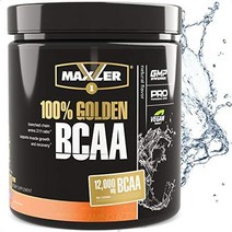 Maxler BCAA 비건 분말 아미노산 근육 회복, 내추럴, 7.4온스(1팩)