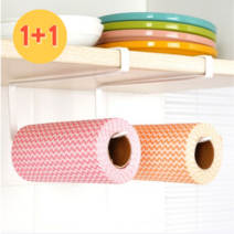 포코픽 1+1 키친타올걸이 싱크대 문틈 행주 수건 홀더, 1+1 만능 홀더