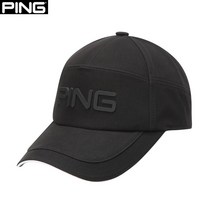 핑 핑(PING) 골프웨어 봄 블랙 남성 변형캡 모자 111B1CP607_BK