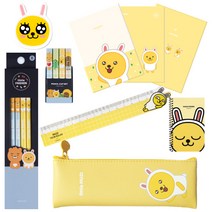 [찬지림몰]카카오프렌즈 좋아 문구세트, 무지가 좋아 문구세트