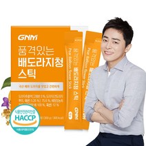 GNM 품격있는 국산 배도라지청 스틱 / 도라지배즙, 30포, 10g
