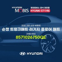현대모비스 순정 트렁크매트 러기지 플로어 매트 (8571026750QE), 1개