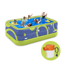 풀장 볼 플레이매트 베란다 물놀이장 수영장 미니 에어 실내 대형 원터치 간이 가정용, 라임