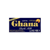 롯데제과 가나 다크밀크 70g 고급디저트 아이들간식 디저트, 3세트