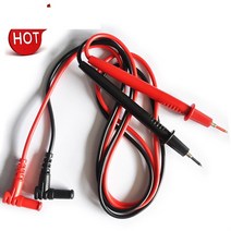 멀티테스터기 전기테스트기 접지 누전 메가 절연저항계 니들 팁 프로브 테스트 리드 핀 범용 디지털 멀티 미터 테스터 와이어 펜 케이블