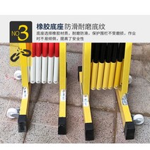 스텐 울타리 행사 주차장 자바라대문 진입금지 접이식 간이 이동식 교회 대문, I49-1.2m 높이x7m 길이홍백