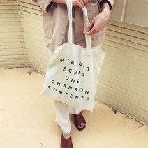 [소행섬] 마디트 에코백 (천가방 레터에코백 감성에코백 노트북가방 여행가방)