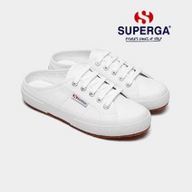 수페르가 [공식판매] 2402 뮬 스니커즈 WHITE