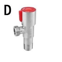 난방분배기 온수분배기 보일러분배기 바닥난방시공 Sus304 각도 밸브 화장실 구리 주방 싱크 탭 삼각형 따, 4D
