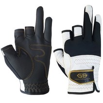 GBmild 뉴/프리미엄글러브 3컷 스판장갑 남녀공용 춘추 GB낚시장갑 여성용, 블랙 L