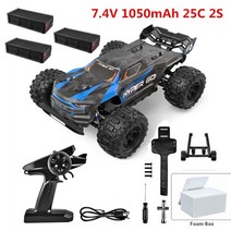 대형 RC 자동차 고속 4WD 풀 체중계 리모컨 오프로드 차량 모델 1:16 38 km/h, 09 E 스타일 블랙 3 B