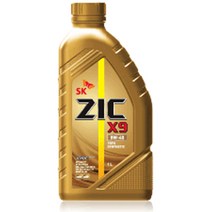 엔진오일 보충용 교환용/ 가솔린/디젤/LPG, ZIC-X9 엔진오일 1L(가솔린/디젤/LPG)