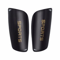 복싱마우스피스 1 쌍 스포츠 축구 신 가드 패드 축구 신 패드 지원 송아지 슬리브 Shinguard 성인 년, 01 S Kids, 04 Black