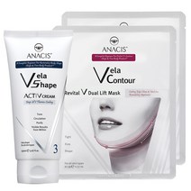 아나시스 벨라쉐이프 부종크림 150ml + 듀얼 리프트마스크 2매 다리붓기빼기 종아리크림 승무원크림 종아리마사지 브이라인 패치 브이라인마스크