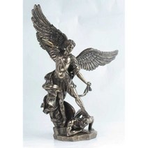 성미카엘 대천사 조각상 실내 장식품 기독교 종교선물, 상세 페이지 참고