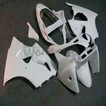 사출 페어링 키트 녹색 오토바이 카울 ABS 플라스틱 페어링 키트 ZX6R 00 01 02 ZX-6R 2000-2002, Unpainted fairing