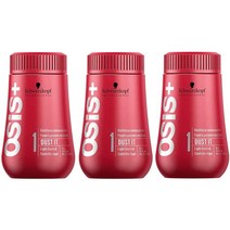 가루 왁스 슈바츠코프 오시스 더스트잇 매티파일 뿌리는 파우더 왁스 OSiS+ 3팩, 0.35온스(3개들이)개