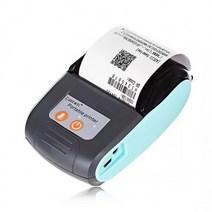 무선 미니 열전사 프린터 휴대용 영수증 프린터 열전사 bt 58mm mobile phone android pos pc pocket bill maker impresora, 푸른, 나는 플러그