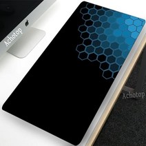 마우스장패드 장패드주문제작 주식용컴퓨터 흑백 게이머 마우스 패드 게임용 스피드 데스크, 4+M 300x600x3mm