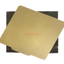 부속자재 건축 홈 개조 ENERGETIC-새로운 업그레이드 Creality Ender 6 빌드 플레이트 290x290mm 파우더 코팅 질감 PEI 스프링 스틸 시트 마그네틱 스, [01] Textured on one side, [02] no base