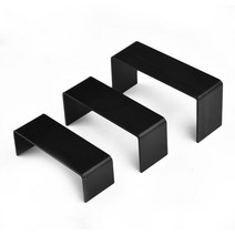 아크릴 진열장 케이스 투명 전시 디스플레이 스탠드 보석 쇼케이스 스토리지 선반 홀더 장난감 자동차 모델 지갑 향수 3, 1.Black