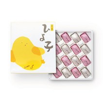 Tokyo Hiyoko Red and white Hiyoko 도쿄명과 히요코 레드 앤 화이트 히요코 만쥬 16피스