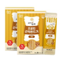 내추럴박스 _ 프로틴 곤약 쫀드기 곡물맛 20g x 8포 2박스