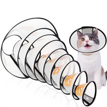 강아지 넥카라 고양이 넥카라 깔대기 투명 깔깔이 s m l xl, 넥카라 6호