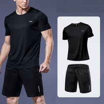 기능성 헬스 트레이닝 러닝 티셔츠 반바지 세트