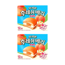 오리온 후레쉬베리 복숭아 336g x 2개