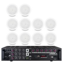 대형카페 매립형 5인치 40W 천정 스피커 RE60CI510