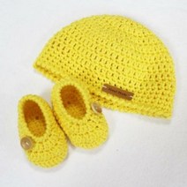 [천삼백케이] [러브컨츄리] (DIY)아기덧신&모자 만들기, 민트
