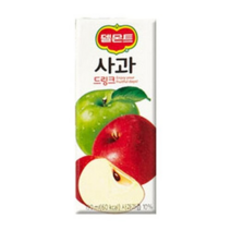 델몬트 드링크 사과, 190ml, 40개