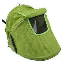 유모차가리개 레인커버 모기장 덮개 방풍 그늘 보호 후드 캐노피 액세서리 바이저 앉아 및, 앉아있는 녹색