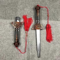 토이아이템 무술 용품 절권 단련대 뜨거운 소림 쿵푸 태극권 검 스테인레스 스틸 성능 소품 개폐식 검 야외 피트니스 제품